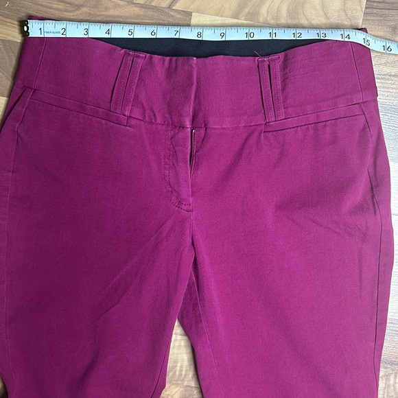 Candie’s Beet Red Marilyn Ankle Pants, Size 9 - Picture 8 of 11
